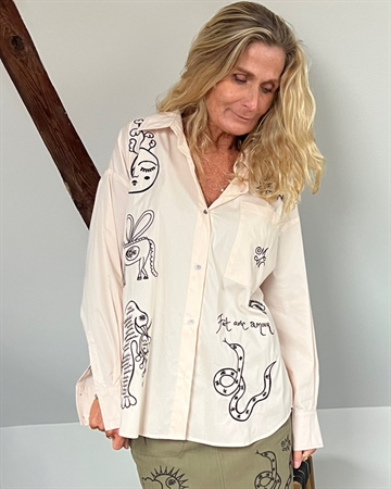 MW Egos Skjorte Ecru